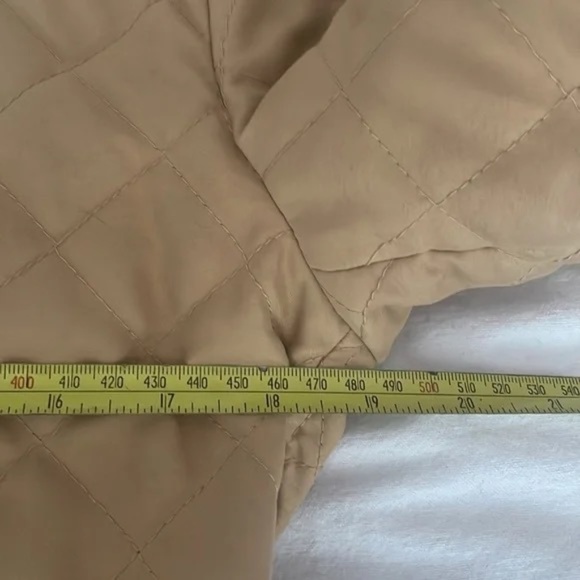 Ralph Lauren Warm Beige Quilted Fall Jacket - Size S 🍂🍁 - Picture 10 of 11